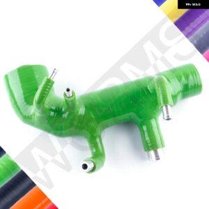 スバル WRX STI GDA GDB MK7 8 EJ20 EJ25 2002-2007 シリコン吸気誘導ホース パイプ キット 37773 - Green