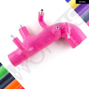 スバル WRX STI GDA GDB MK7 8 EJ20 EJ25 2002-2007 シリコン吸気誘導ホース パイプ キット 37773 - Pink