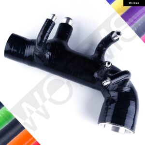 スバル WRX STI GDA GDB MK7 8 EJ20 EJ25 2002-2007 シリコン吸気誘導ホース パイプ キット 37773 - black
