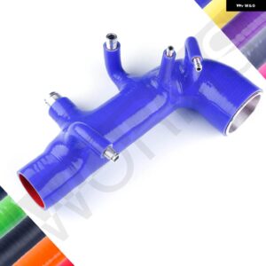 スバル WRX STI GDA GDB MK7 8 EJ20 EJ25 2002-2007 シリコン吸気誘導ホース パイプ キット 37773 - Blue