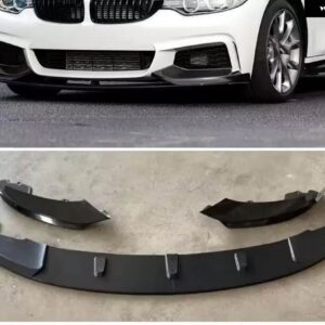BMW フロント バンパー スプリッターフロントシャベル スポイラー カバー 4シリーズ F32 F33 F36 2012-17 18 19 - Carbon Fiber