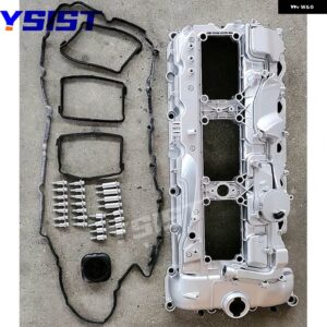 BMW バルブ カバー N55 135I 335I 535I 640I 740I 740LI B30 X3 X5 X6 3.0L L6 エンジン ロッカーカバー 11127570292 - Aluminum
