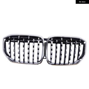 BMW キドニー グリル フロント レーシング グリル X5 G05 X6 G06 2018-2023 オートアクセサリーシングル/デュアルライン - Meteor Chrome
