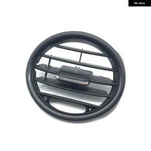 ポルシェ 1個 インテリア ダッシュボード A/C エアベント アウトレット グリル ケイマンボクスター 987 2006-2012 クロームブラッ - black