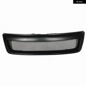 スバル フロント グリル レーシング グリル フォレスター 2009-13 STI スタイル カーボン/グラスファイバーアッパー バンパー フー - Fiberglass