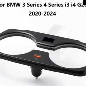 BMW 11色 LED カップライト 3/4/5シリーズ 6GT X3 X4 G20 G30/G32/G01/G02 カップ装飾ライトカップ ホルダー アンビエントライト - 3 4 series i3 i4 G20