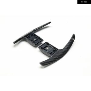BMW F80 M3 F82 F83 M4 F10 M5 F12 F06 M6 F15 X5 M GT F07 F30 F32 カーボン ステアリングホイール シフター シフト 延長 パドル - Gloss Carbon Fiber
