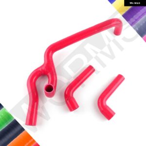 ランドローバー フリーランダー 1.8L ガソリン 97-06 1997-2006 シリコンサーモスタット耐油ホース チューブ キット - Red