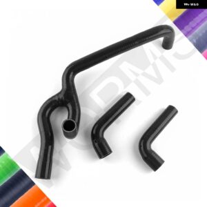 ランドローバー フリーランダー 1.8L ガソリン 97-06 1997-2006 シリコンサーモスタット耐油ホース チューブ キット - black