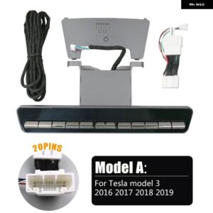 テスラ モデル3 Y 2019-2023 2024 物理 制御 ボタン アクセサリー多機能センター コントロール パネル スイッチ ボタン - 20pin