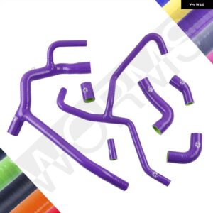 ランドローバー 1998-2004 ディスカバリー 2 TD5 シリコン ラジエーター 冷却水ホース チューブ キット 36220 - Purple