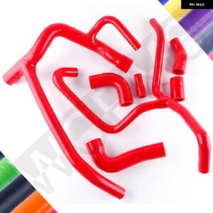 ランドローバー 1998-2004 ディスカバリー 2 TD5 シリコン ラジエーター 冷却水ホース チューブ キット 36220 - Red