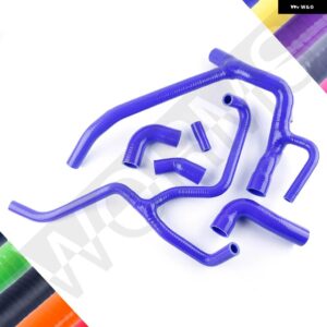 ランドローバー 1998-2004 ディスカバリー 2 TD5 シリコン ラジエーター 冷却水ホース チューブ キット 36220 - Blue