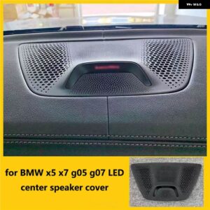 BMW X5 X7 G05 G07 ハイファイ音楽 ステレオ スピーカー アンビエントライト 11色 LED スピーカー カバー インテリア スピーカー 装飾ライト - X5 G05