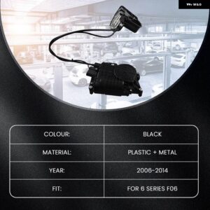 BMW 6シリーズ F06 グランクーペ用ソフトクローズ システムドアロック アクチュエーター - Black-Rear Left