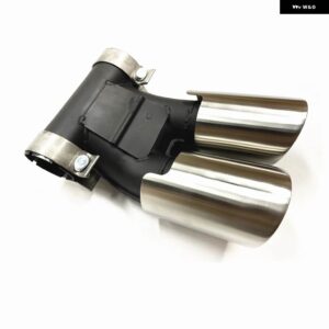 ポルシェ リアマフラー先端 パイプ ボクスターケイマン 718 987 2008-2015 エア アウトレット ベント排気キット テール パイプ - Silver A