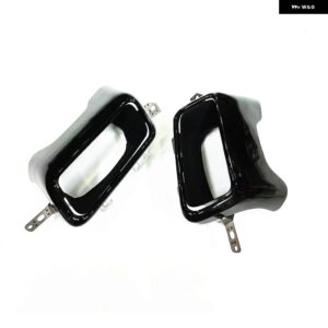 ランドローバー レンジローバースポーツ 2013-18 スクエア スタイル ブラック/リアテールマフラー先端 パイプ - black