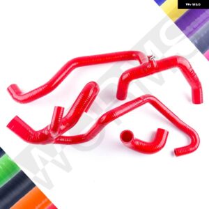 ランドローバー ディスカバリー 2 TD5 4.0L V8 1998-2004 シリコンクーラント ラジエーター ホース チューブ キット 36220 - Red