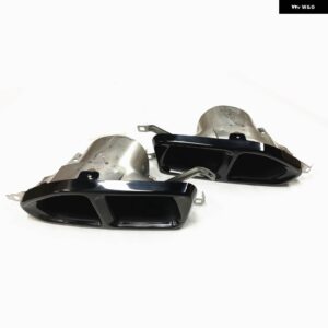 BMW 7シリーズ M スポーツ G11 G12 2016-2019 リアマフラー パイプ 先端/ブラックエア アウトレット ベント排気テールテール パイプ - black