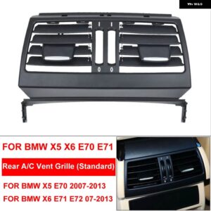 BMW 4個 LHD 車 AC フロント左/右中央リアスタンダード エアコン ベント グリル パネル カバー E70 E71 E72 2007-2013 - Rear Standard Versi