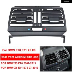 BMW 4個 LHD 車 AC フロント左/右中央リアスタンダード エアコン ベント グリル パネル カバー E70 E71 E72 2007-2013 - Rear Middle-end