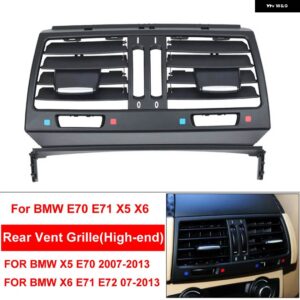 BMW 4個 LHD 車 AC フロント左/右中央リアスタンダード エアコン ベント グリル パネル カバー E70 E71 E72 2007-2013 - Rear High-end