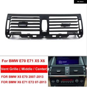 BMW 4個 LHD 車 AC フロント左/右中央リアスタンダード エアコン ベント グリル パネル カバー E70 E71 E72 2007-2013 - LHD RHD Central