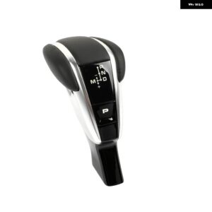 ポルシェ カーボン/レザー インテリア シフター ギア シフト ノブレバーキット カイエン 2018-2023 - Leather-Black