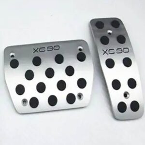ボルボ カーアクセサリー XC90 燃料ブレーキ フットレスト 自動ペダルボード滑らないアクセルペダルブレーキ靴 スタイリング - 2