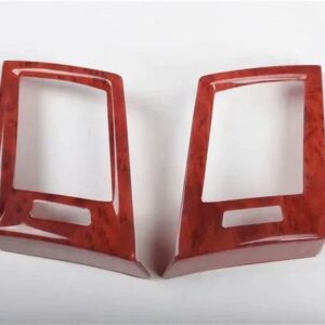 スバル アウトバック 2010-14 カー スタイリング アクセサリー ダッシュボード サイドエア アウトレット ベント フレーム カバー ステ - orange