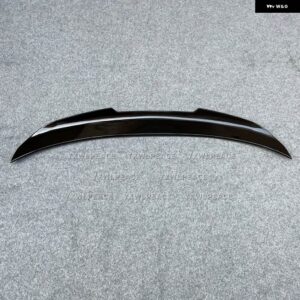 BMW F33 コンバーチブル 4シリーズ 420I 428I 435I F83 M4 2014-2019 PSM スタイル ABS プラスチック リア トランク リップ スポイラー カーアクセサリー - Glossy Black