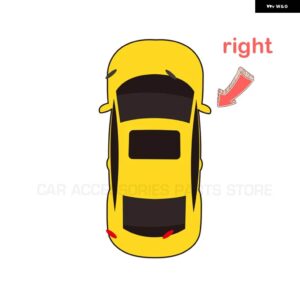 BMW 左右 ミラー フレーム トリム 5シリーズ F10 F11 F18 GT F07 2014-2017 6シリーズ F06 F12 F13 F01 F02 51167216367 51167216368 - Gloss Black Right