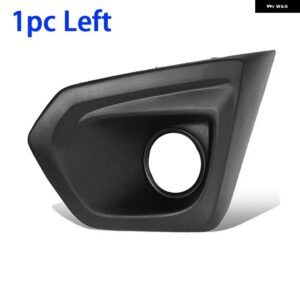 スバル 1/2個 フロントバンパー フォグライト シェルカバー インプレッサ 2012-2014 - 1pc　Left