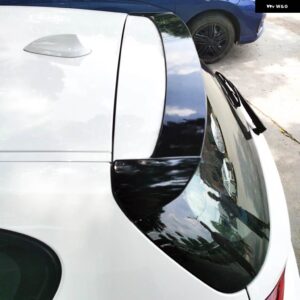 BMW 1シリーズ 2011-2021 F20 F21 114I 116I 120I 125I 135I 140I リアルーフ ウイング ABS 素材カーボンルック スポイラー - Glossy Black