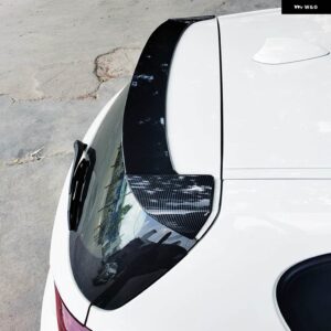 BMW 1シリーズ 2011-2021 F20 F21 114I 116I 120I 125I 135I 140I リアルーフ ウイング ABS 素材カーボンルック スポイラー - Carbon Look