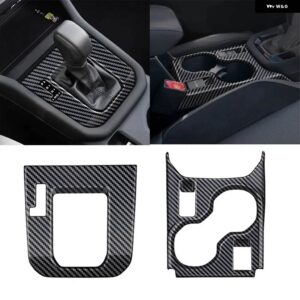 スバル LHD フォレスター 2025 ABS カーボン インテリア アクセサリー センター コンローズ ギア シフト パンル フロント ウォー - abs　carbonfiber　ab