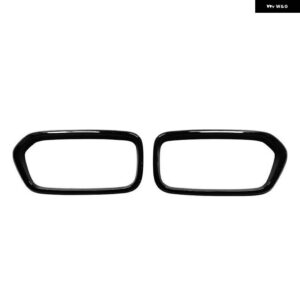 BMW 2個 フロントバンパー グリル フレーム カバー トリム F39 X2 2018-21 51712455246 51712455247 カーアクセサリー - Gloss Black