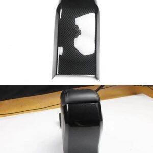スバル フォレスター 2013 2014 2015 車内 装飾 ステッカー ABS アクセサリーバック エアベント キックプレート ABS パネ - carbon　pattern　black