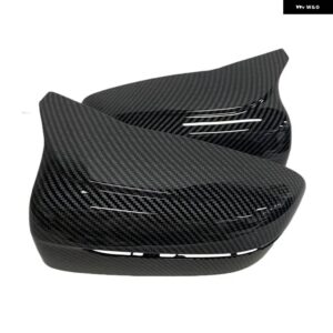 BMW LHD カーボンサイドバック ミラー カバー 3 5 G11 G20 330I 330D 340I G30 530D 530I 520D 525I G32 2019 2020 - Carbon fiber pattern