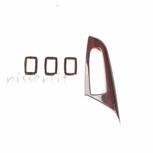 BMW カーアクセサリー F25 F26 2011-2017 X3 X4 飾る WINDOWS コントロール ギア パネル インテリア カーボン トリム ABS ステッカー - Power window short4