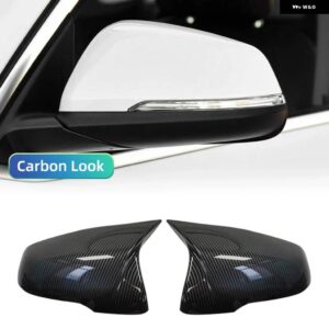 BMW 2個 サイド ウイング バック ミラー カバー キャップ X1 F48 X2 F39 Z4 G29 2GT F45 F46 F52 F40 トヨタ スープラ - Carbon fiber pattern