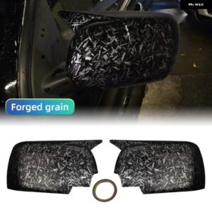 BMW X5 E53 36312 リアビュー ミラー キャップカバー 左右サイド - Forged grain