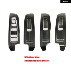 スバル RHD LHD フォレスター SK 2018 2019 インテリア ドア アームレスト ウィンドウリフトスイッチ ボタン パンルカバー - style　D