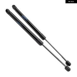 ジャガー 2個 自動フロントフード ボンネット リフト サポート ショックガスストラット XF 2009-15 セダン 445MM - black