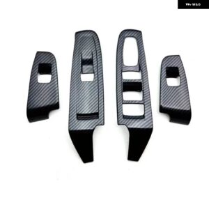 スバル LHD RHD クロストレック インプレッサ 2023 2024 インテリア カーアクセサリー ABS 窓アッパースイッチ PANLE - rhd　abs　carbonfiber