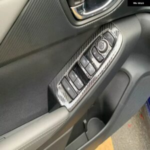 スバル LHD RHD クロストレック インプレッサ 2023 2024 インテリア カーアクセサリー ABS 窓アッパースイッチ PANLE - lhd　steel　carbon