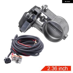 BMW 汎用 電動排気 制御 バルブ スイッチ付き 22.362.53.0インチ シール排気 制御 バルブ VW フォード - 2.36inch