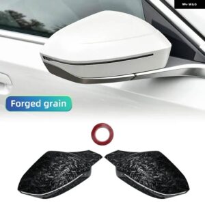 BMW サイド ウイング バック ミラー カバー キャップ 7 I7 I5 5シリーズ G60 G61 G68 G70 G90 2023-2024 M3 カーボン/ブラックタイプ - Forged grain