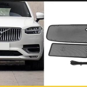 ボルボ XC60 S90 XC90 V90 カーアクセサリーフロント グリル インサートネット防虫 防塵 ゴミ防止インナーカバー ステンレス メッシュ - 2017 2020 XC90