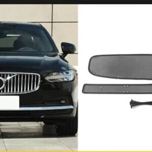 ボルボ XC60 S90 XC90 V90 カーアクセサリーフロント グリル インサートネット防虫 防塵 ゴミ防止インナーカバー ステンレス メッシュ - 2021 S90
